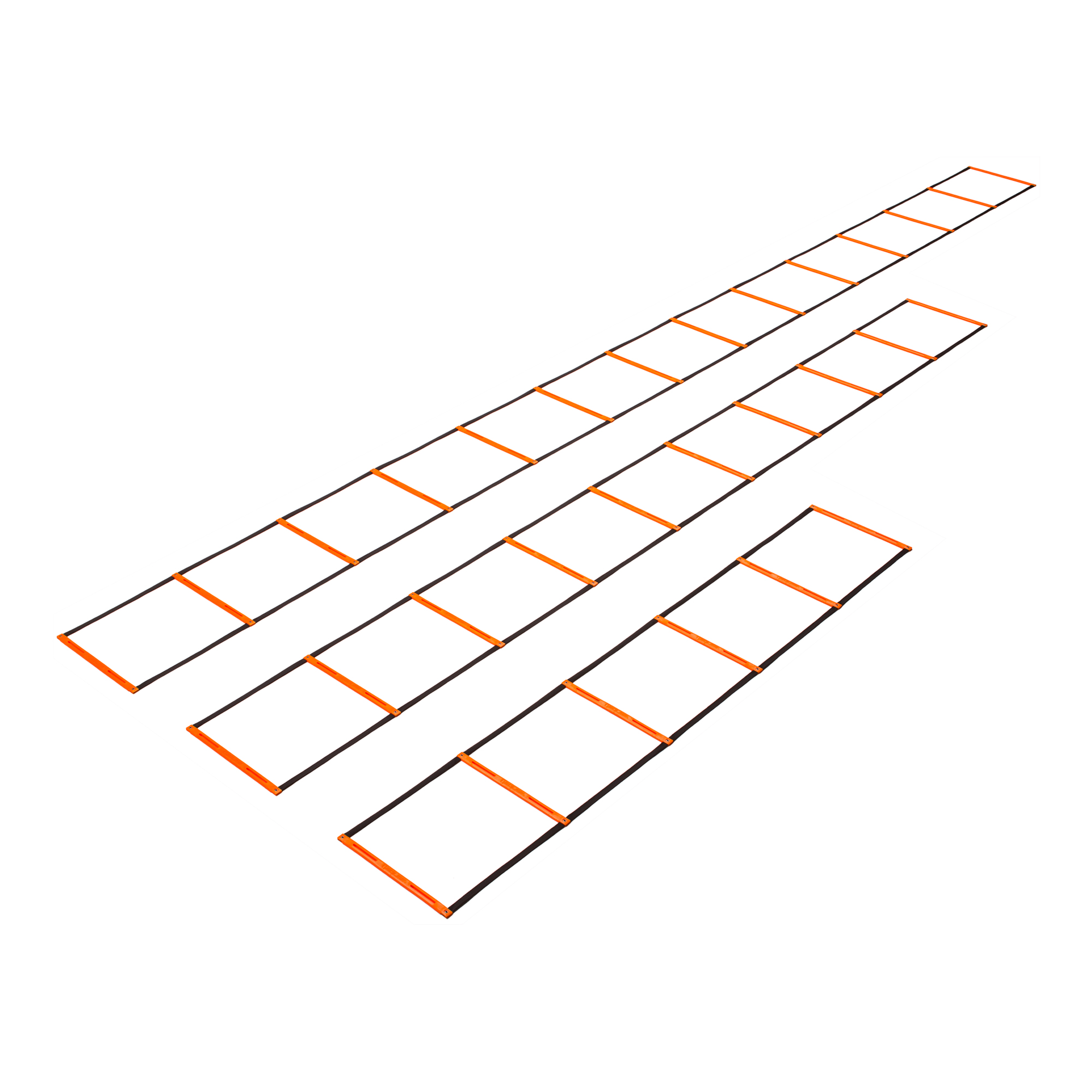 GOLME Speed + Agility PRO Ladder with Training Drill Carry Bag (14 Rung)